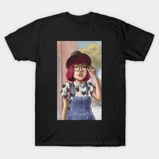 Hipster girl T-Shirt